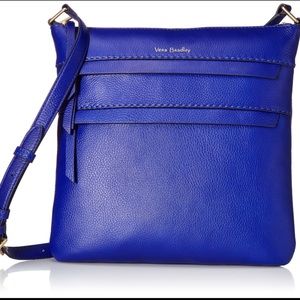Brand new Vera Bradley leather crossbody purse